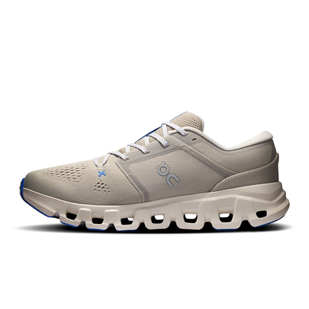 ON Cloud X 5 Herren beige/blau Innenseite
