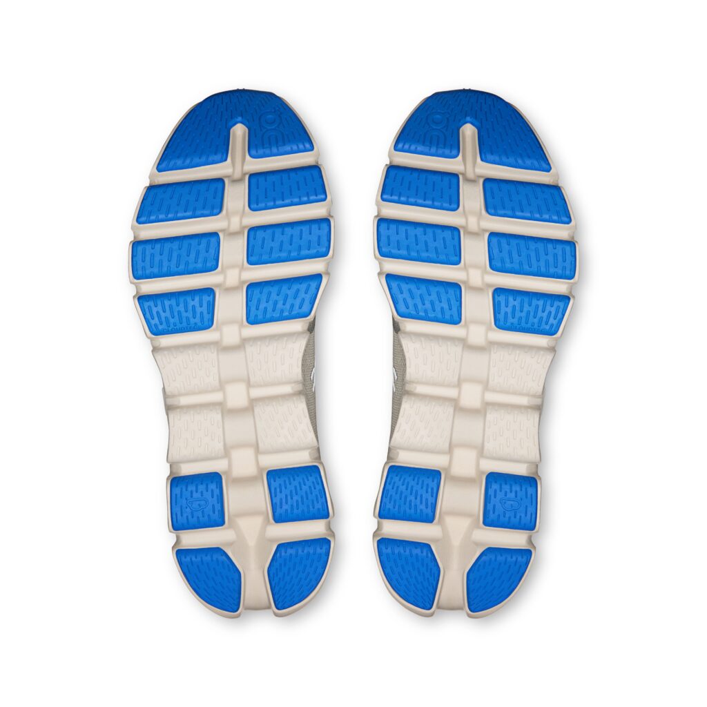 ON Cloud X 5 Herren beige/blau Sohle