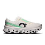 ON Cloudmonster 3 Herren creme Laufschuh Seitenansicht
