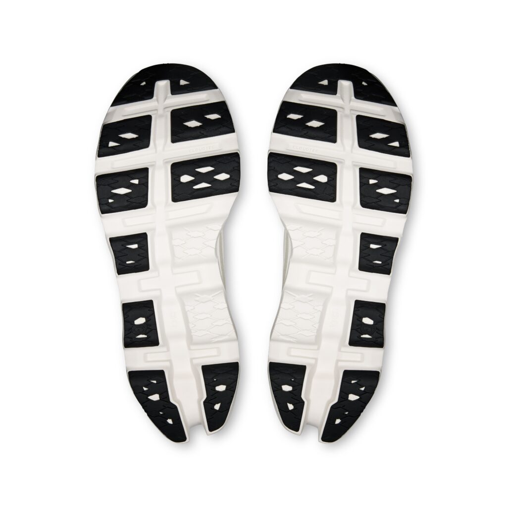 ON Cloudmonster 3 Herren creme Laufschuh Sohle