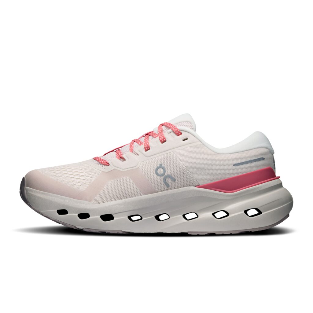 ON Cloudrunner 3 Damen weiß/pink Laufschuh Innenseite