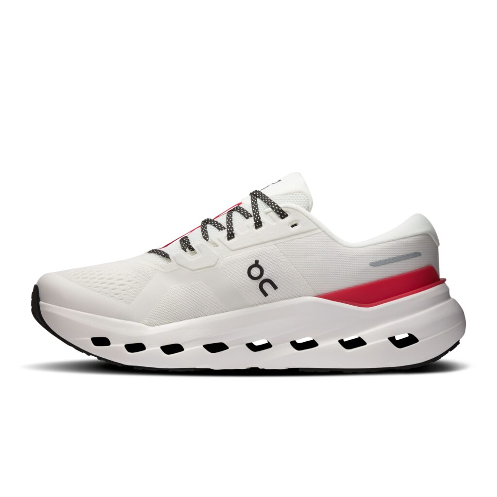 ON Cloudrunner 3 Herren weiß/rot Laufschuh Innenseite