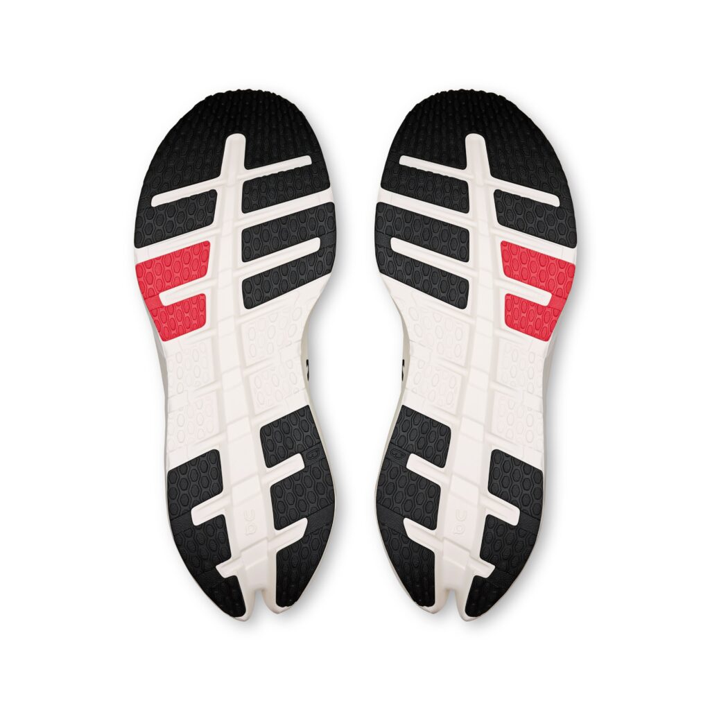 ON Cloudrunner 3 Herren weiß/rot Laufschuh Sohle
