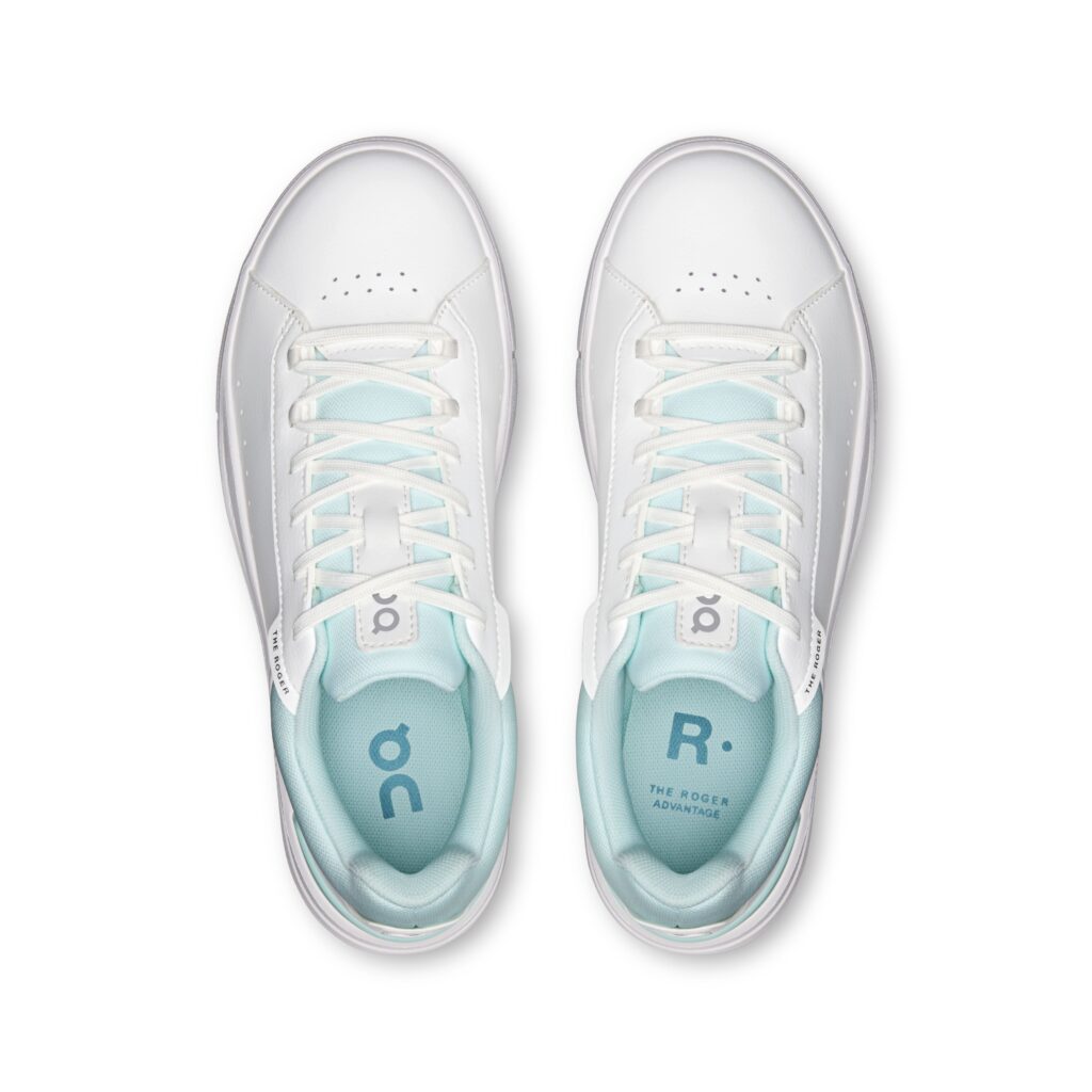 ON The Roger Advantage weiß Sneaker Oberseite