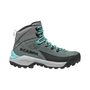 Scarpa Mustang TRK GTX Damen grau Wanderschuh Seitenansicht