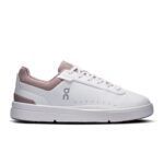 ON The Roger Advantage weiß/rose Sneaker Seitenansicht