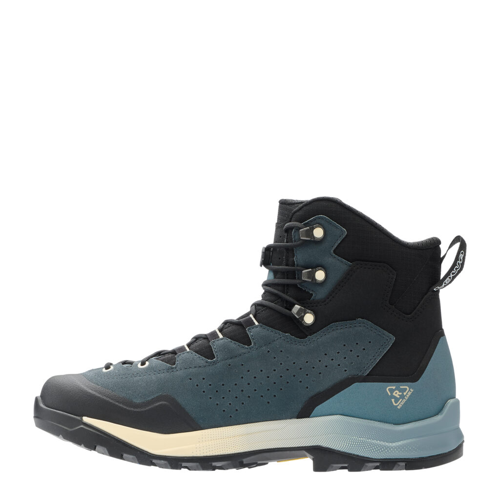 Lowa Explorer GTX Mid Herren blau/schwarz Wanderschuh Innenseite