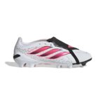 Adidas-Predator-League-FT-FG-Fußballschuh weiß-pink Seitenansicht