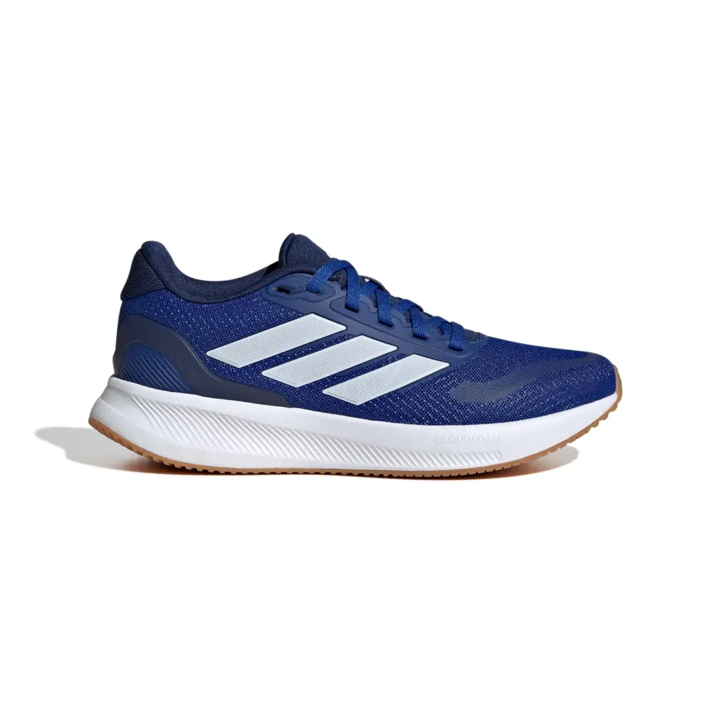 Adidas Runfalcon 5 Kinder blau Laufschuh Seitenansicht