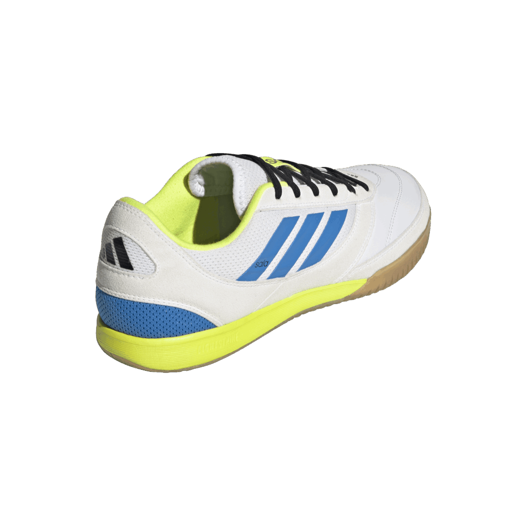 Adidas Top Sala Competition 2 IN weiß-blau-gelb Hallenschuh Rückseite