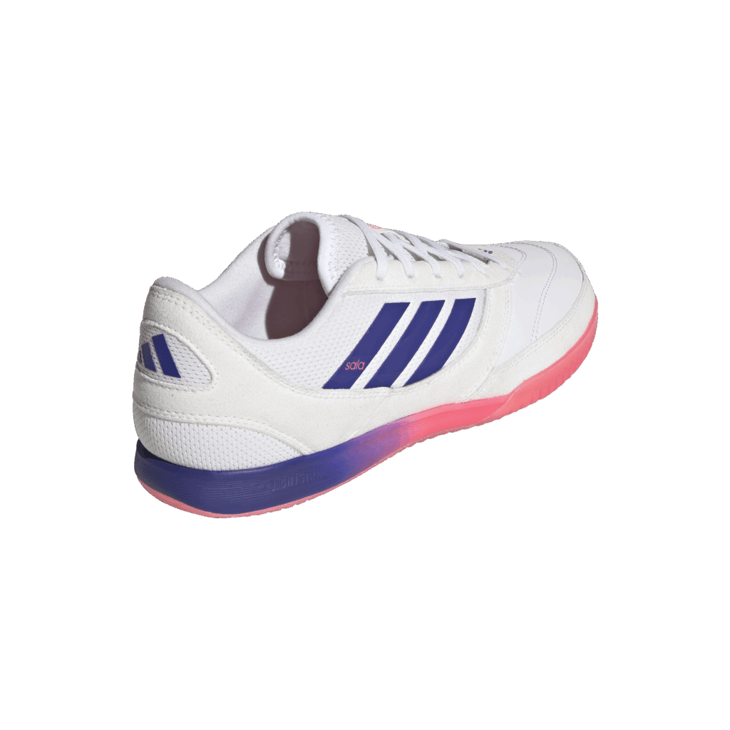 Adidas Top Sala Competition 2 weiß-blau-rot Hallenschuh Rückseite
