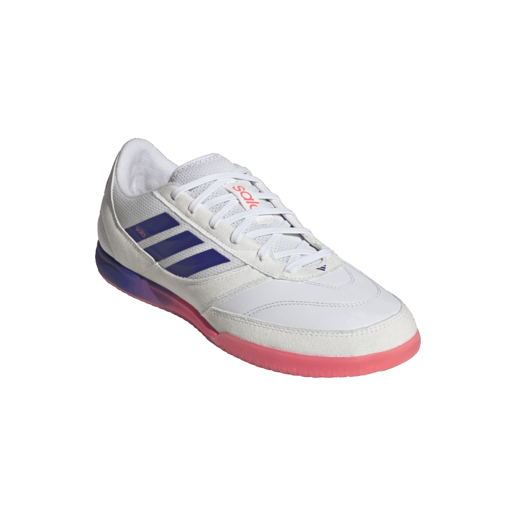 Adidas Top Sala Competition 2 weiß-blau-rot Hallenschuh Vorderseite