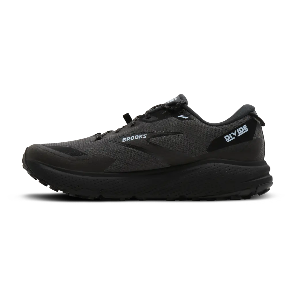 Brooks Divide 6 GTX Herren schwarz Laufschuh Innenseite