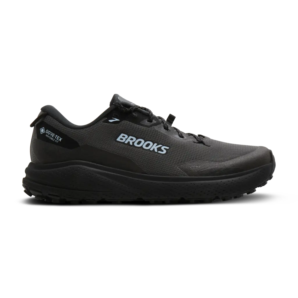 Brooks Divide 6 GTX Herren schwarz Laufschuh Seitenansicht