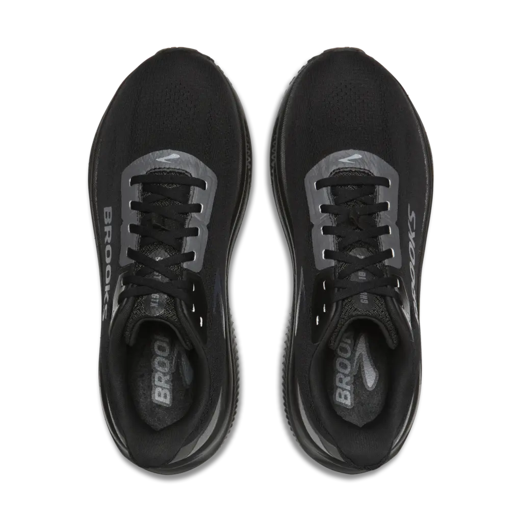 Brooks Ghost 18 GTX Damen schwarz Laufschuh Oberseite