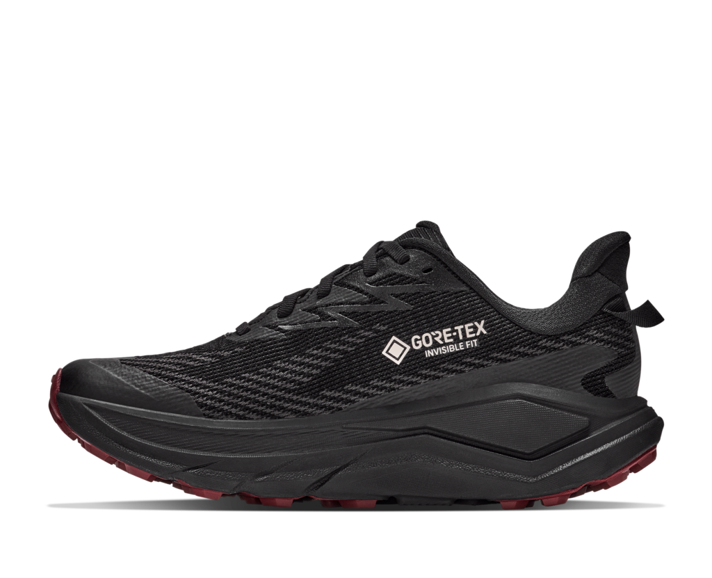 Hoka Challenger 8 GTX Damen schwarz Laufschuh Innenseite