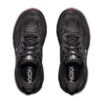 Hoka Challenger 8 GTX Damen schwarz Laufschuh Oberseite