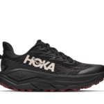 Hoka Challenger 8 GTX Damen schwarz Laufschuh Seitenansicht