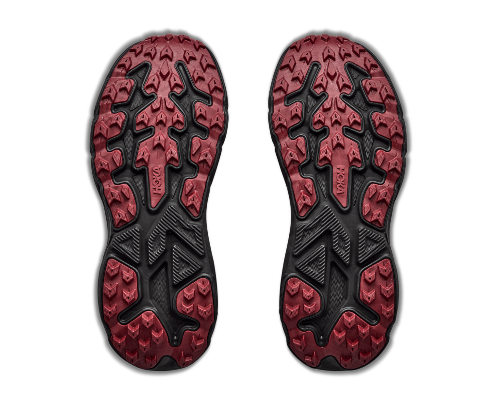 Hoka Challenger 8 GTX Damen schwarz Laufschuh Sohle