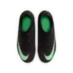 Nike Mercurial Superfly 11 Club FG/MG Kinder schwarz grün Detailansicht von oben