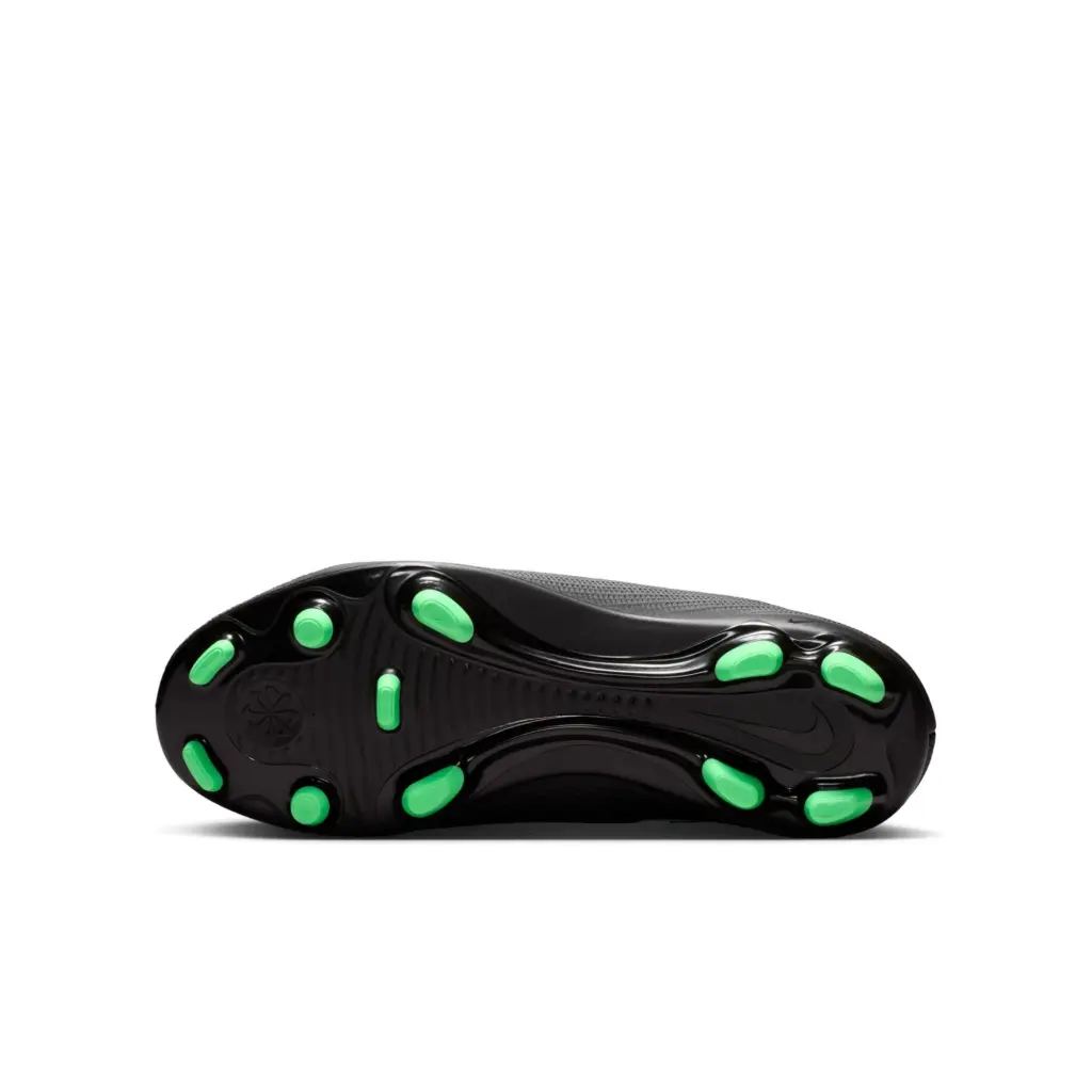 Nike Mercurial Superfly 11 Club FG/MG Kinder schwarz grün Sohlenansicht
