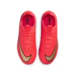 Nike Mercurial Vapor 17 Academy FG/MG Kinder rot Fußballschuh, Detailansicht von oben