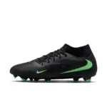 Nike Phantom 6 High Academy FG/MG schwarz-grün – Innenansicht