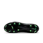 Nike Phantom 6 High Academy FG/MG schwarz-grün – Sohlenansicht mit Multiground-Stollen
