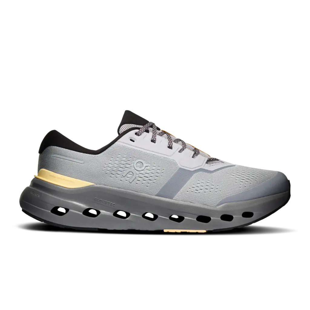 ON Cloudrunner 3 Herren grau Laufschuh Seitenansicht
