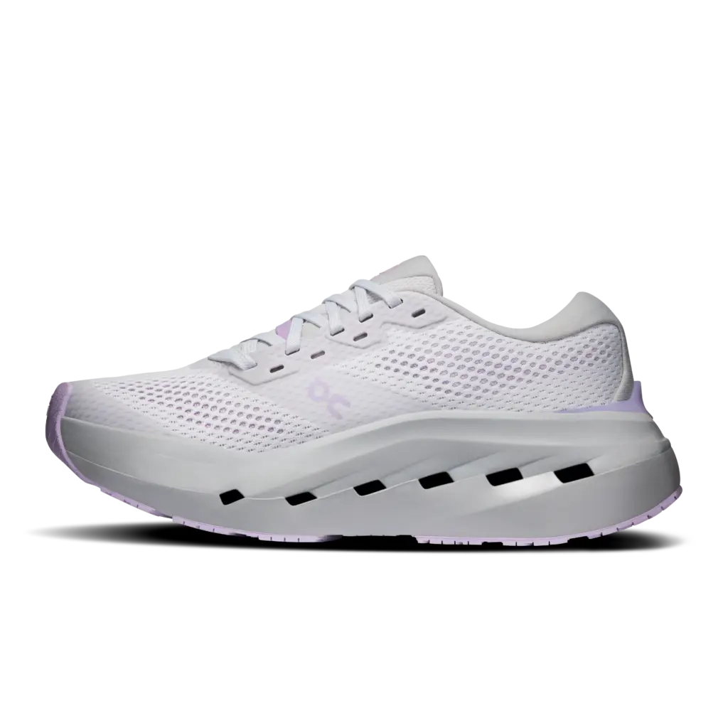ON Cloudrunner 3 Max Damen grau-lila Laufschuh Innenseite