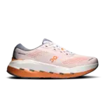 ON Cloudrunner 3 Max Herren weiß-orange Laufschuh Seitenansicht