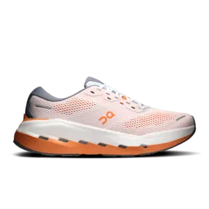 ON Cloudrunner 3 Max Herren weiß-orange Laufschuh Seitenansicht