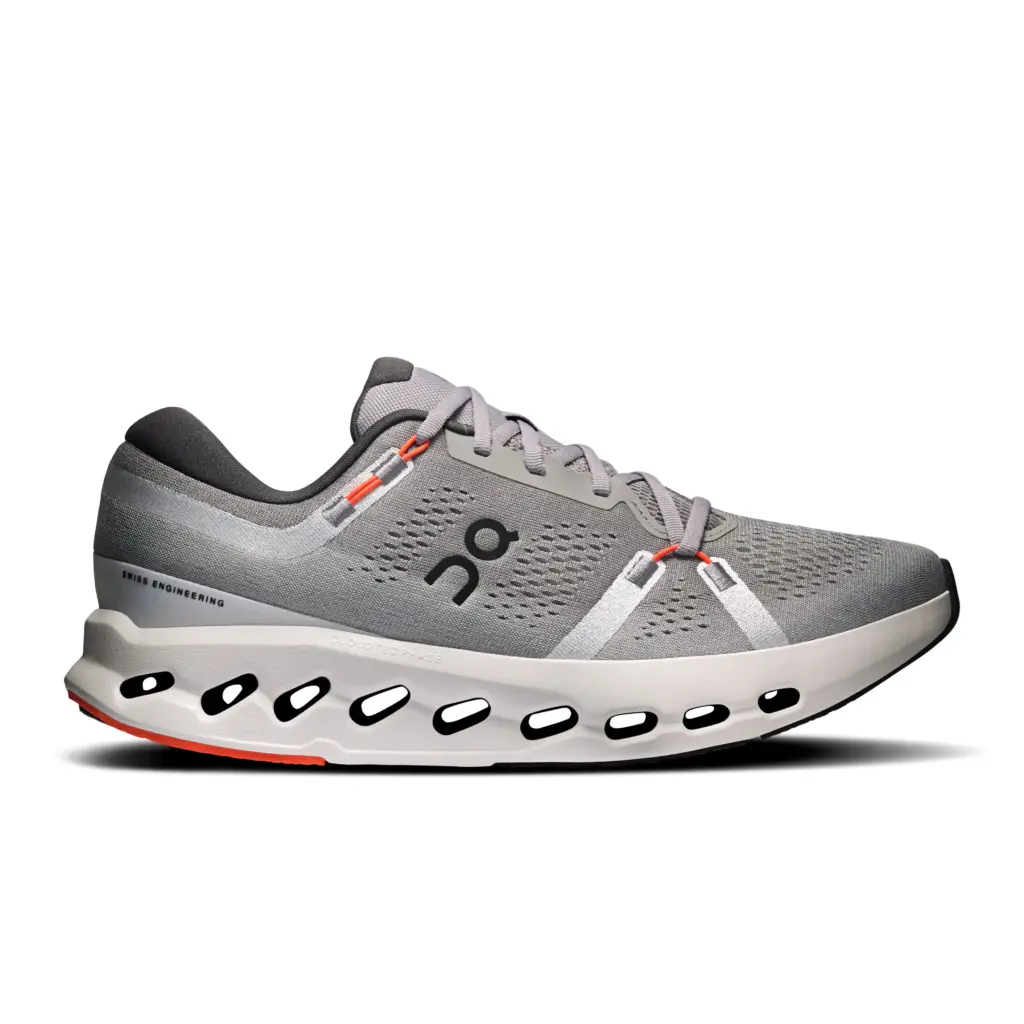 ON Cloudsurfer 2 Herren grau Laufschuh Seitenansicht