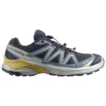 Salomon Examotion GTX Herren blau Laufschuh, seitliche Ansicht