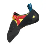 Scarpa Drago gelb schwarz Kletterschuh Innenansicht
