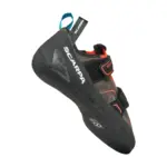 Scarpa Reflex VS Herren Kletterschuh grau orange Detailansicht von hinten