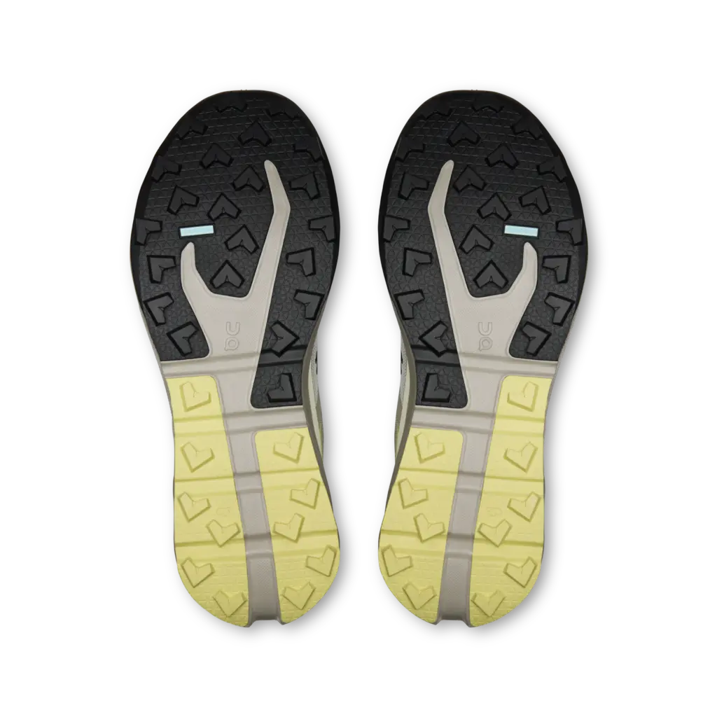 On Cloudvista 3 Herren olive/grün – Sohlenansicht mit Missiongrip™ Stollenprofil