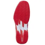 Babolat Jet Mach 4 Clay Herren rot Tennisschuh – Sohlenansicht mit Michelin Premium Gummi