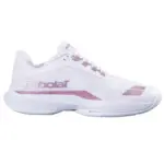 Babolat Jet Tere 2 Clay Damen weiß Tennisschuh, seitliche Ansicht