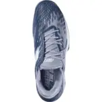 Babolat Propulse Fury 3 All Court Herren grau-blau – Draufsicht mit 360° FIT Innenschuh