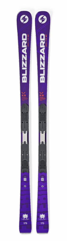 Blizzard Firebird Race Type MT + Comp12 GW Race-Ski, Draufsicht