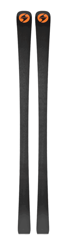 Blizzard Firebird Race Type MT + Comp12 GW Race-Ski Rückseite, mit schwarzem Weltcup-Belag