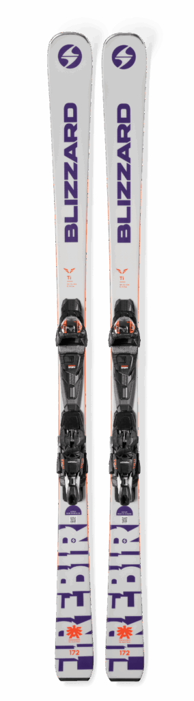 Blizzard Firebird TI + TP11 Light Demo 2026/27 Pisten-Ski mit Bindung, Draufsicht