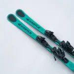 Kästle RX12 SL + K12 TRI 2026/27 Slalom-Ski mit Bindung, Detialansicht im Schnee