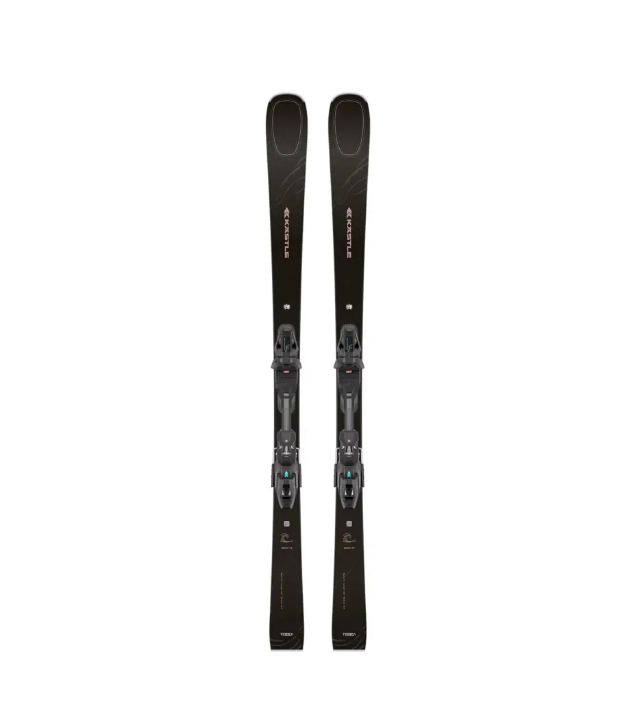 Kästle Wave 74 Damen + K12 PRW Ski mit Bindung, Draufsicht