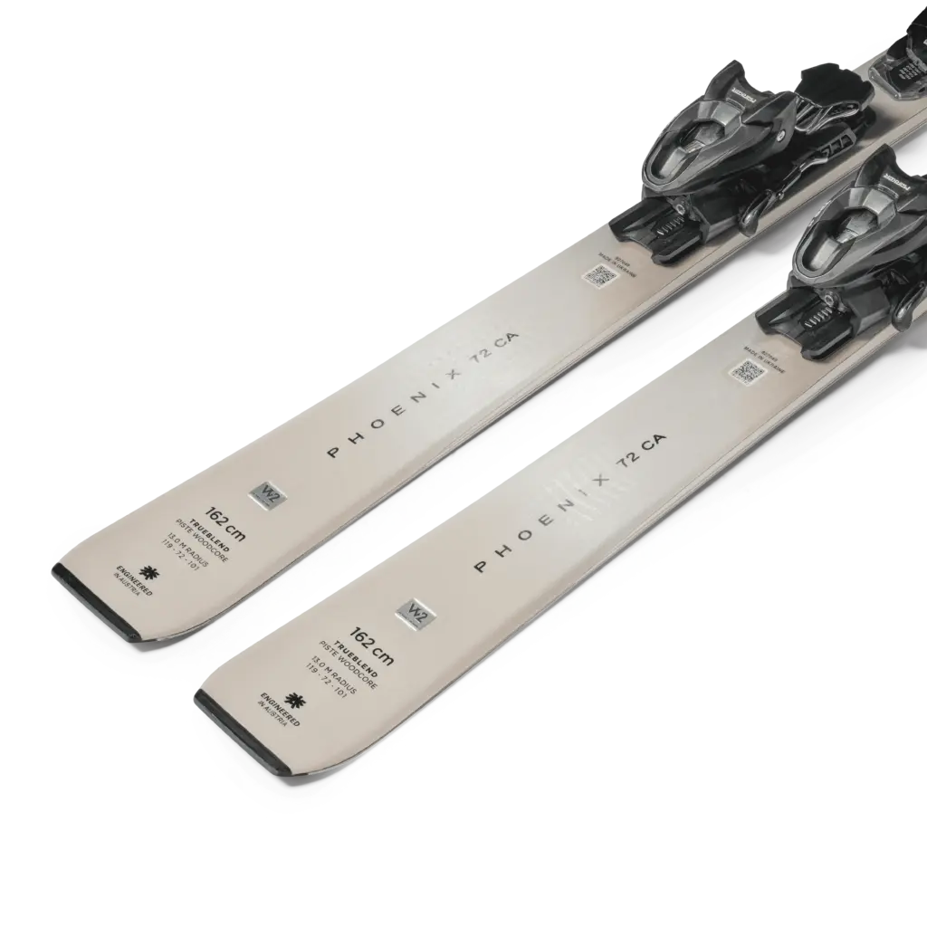 Blizzard Phoenix 72 CA Damen + TPC11 Demo W – Detailansicht Skiende