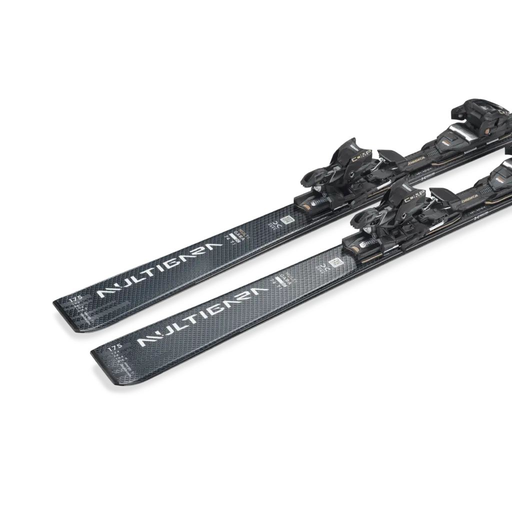 Nordica Dobermann Multigara DC 74 TI FDT + Comp 12 FDT – Detailansicht Skiende